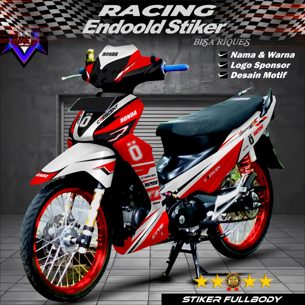 Decal Stiker Supra x 125 Fullbody Decal Stiker Supra x lama