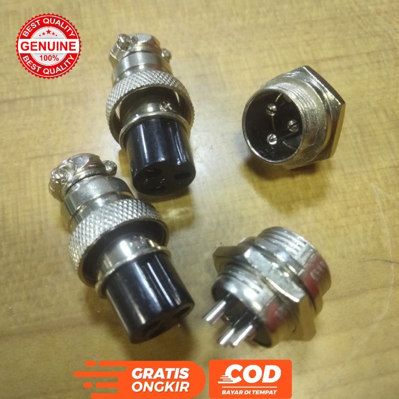 Connector CB 3Pin Jack Socket CB 3Pin Konektor CB 3 PIN