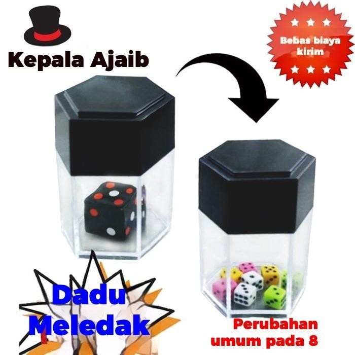 Dadu meledak membelah dadu saringan dadu dadu besar menjadi dadu kecil proposal cincin alat peraga s