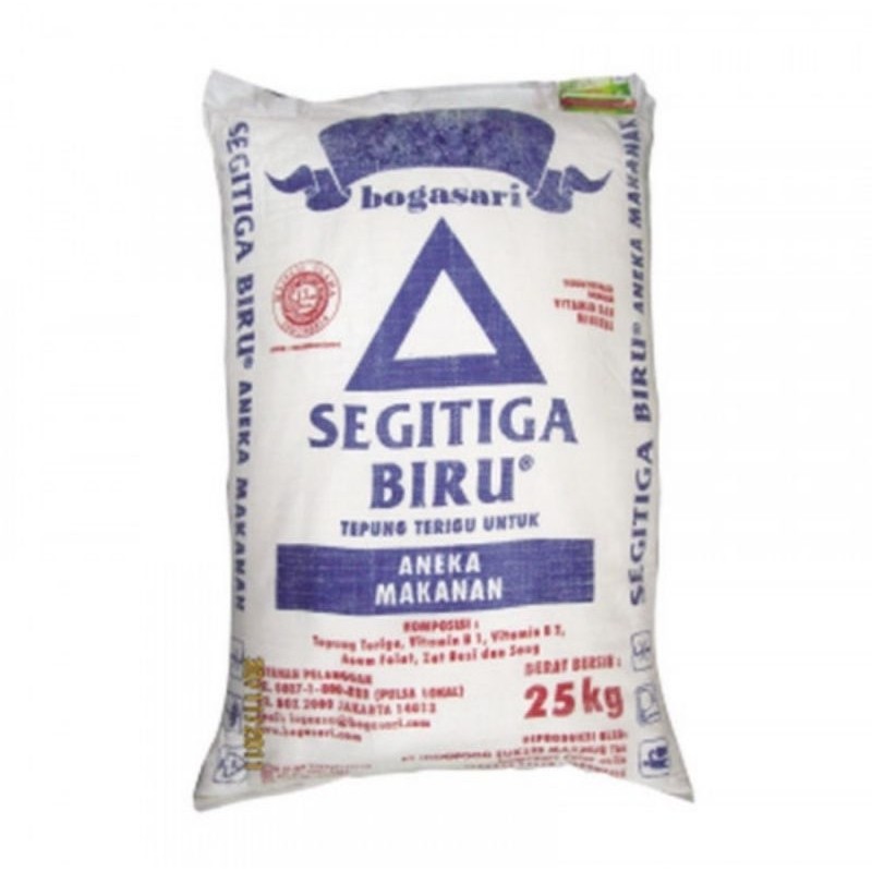 TEPUNG TERIGU SEGITIGA BIRU 25 KG
