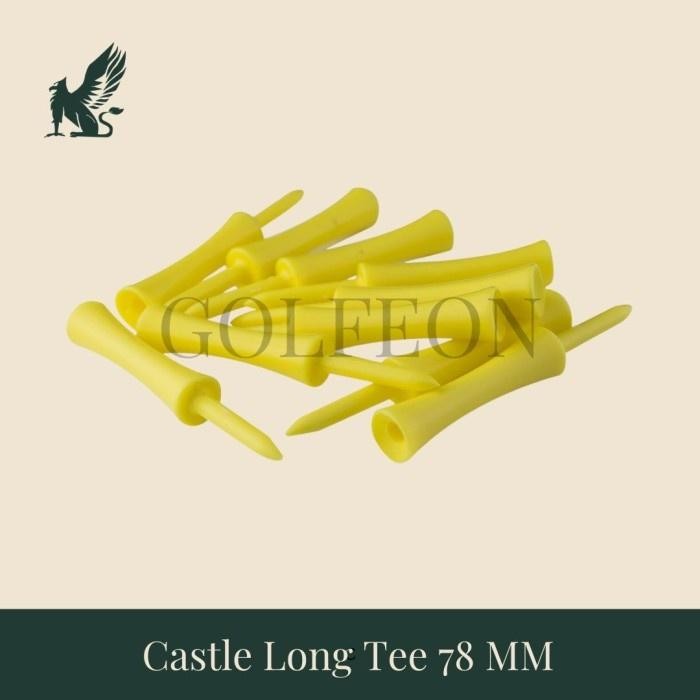 Golf Castle Long Tee 78 mm/ Golf Tee Plastik Long Drive