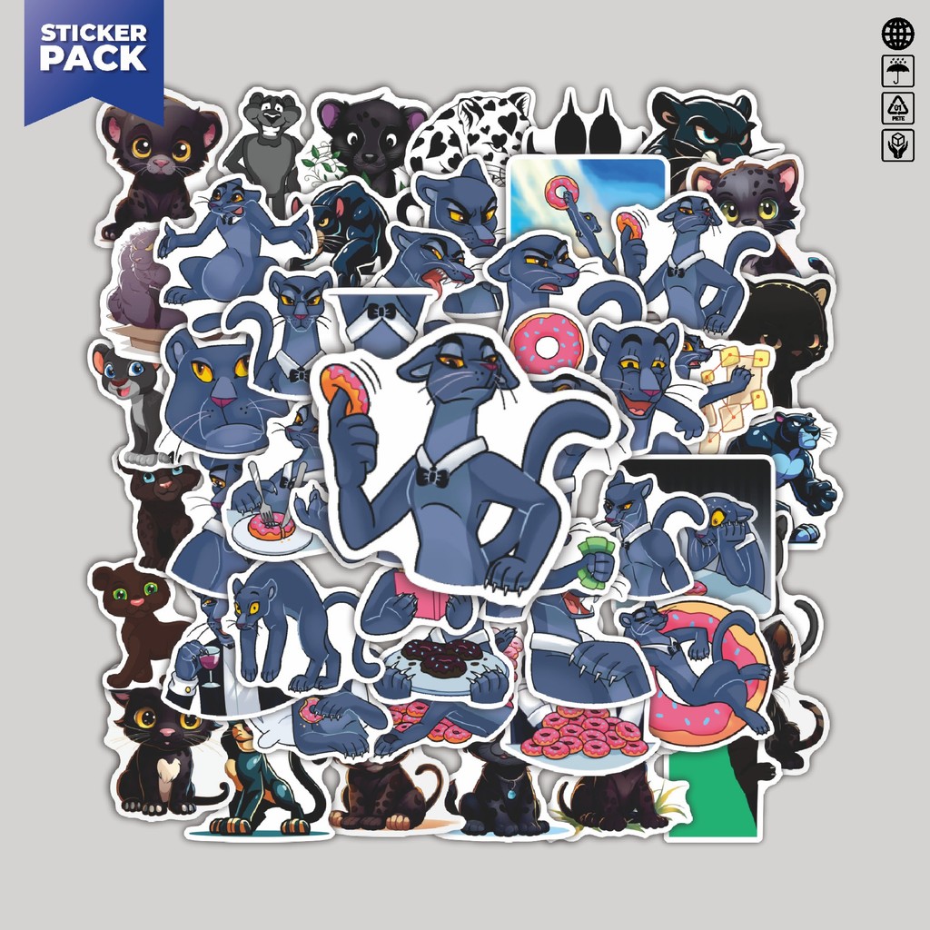 

[100PCS]Stiker Pack Stiker Jhonny Aesthetic Vinyl Anti Air Dekorasi Sticker Laptop Buku Journal Koper Helm Casing HP Gitar Helm Skateboard