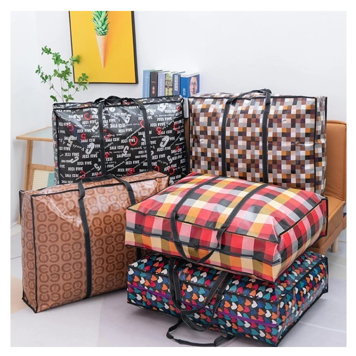 Tas Travel Karung Jinjing Uk XL 80 CM/ Tas Travel Serbaguna / Tas Karung Besar / Tas Laundry Lipat /