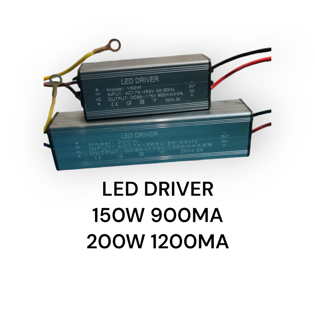 Billy toko LED DRIVER Waterproof 150w 900ma 200w 1200ma / Trafo Lampu LED Driver 200w