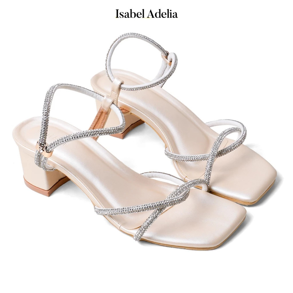 - Heels 5 cm Hak Tali Sepatu Wanita Kondangan Elegan