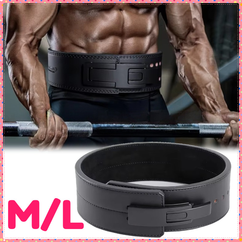 Lever Belt Aliyado 110/120CM Powerlifting Lever Belt Sabuk Fitness Gym Powerlifting Squat Deadlift G