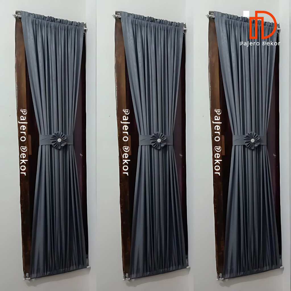 Gorden Kupu Kupu / Gorden Kupu Kupu Ikat Tengah Bahan Blackout Tebal