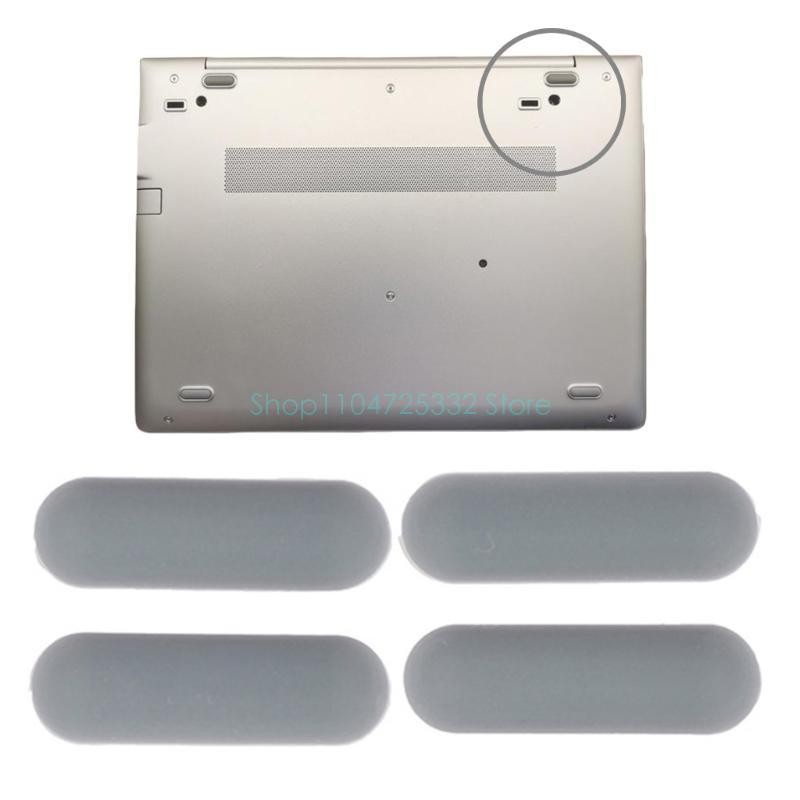 4PCS Laptop Rubber Feet Set Replacement Bottom Case Pads for HP EliteBook 840/745/830/735 G6 Laptop 