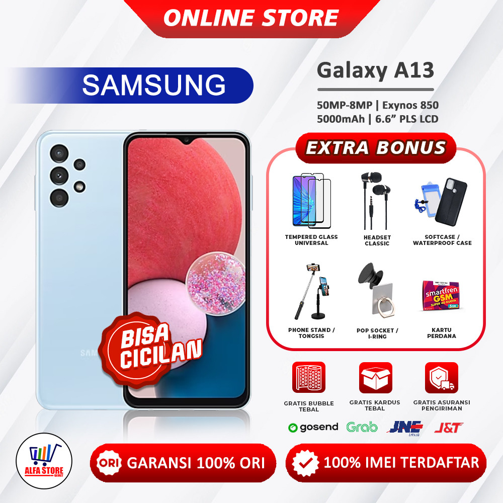 HP Samsung Galaxy A13 ram 6/128gb a13 ram 4/128gb ram 4/64gb Garansi Resmi