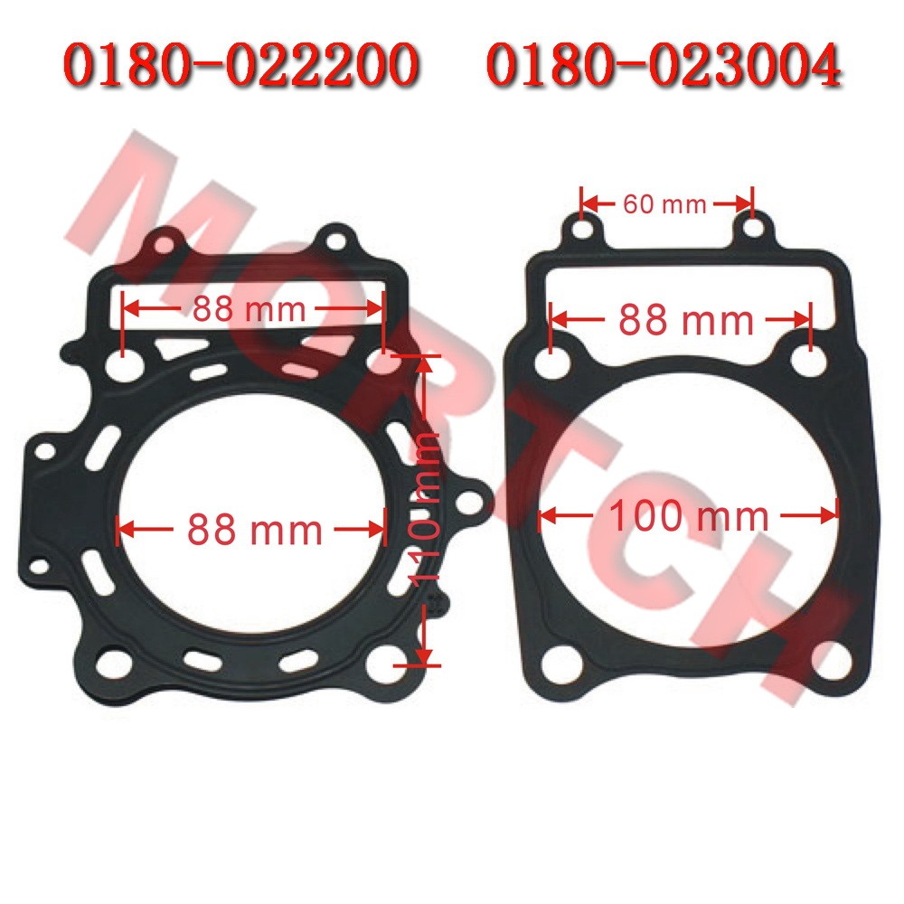 Cylinder Gasket 0180-022200 0180-023004 For CF Moto 500cc ATV CF500 CF500-2 CF500-5 CF500-A X5 UTV C
