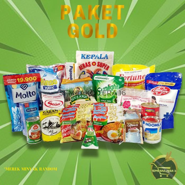 [RUMEROUS] Paket Gold Paket Sembako Lengkap Bandung - dus bekas jumbo