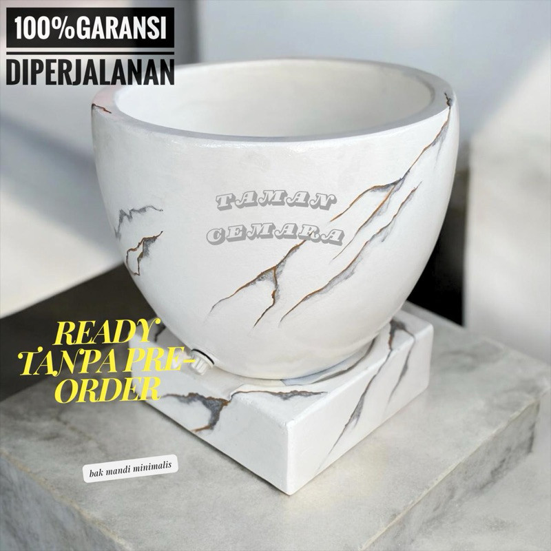 bak mandi ONGKIR OTOMATIS anti ribet model gemoy 43x43cm