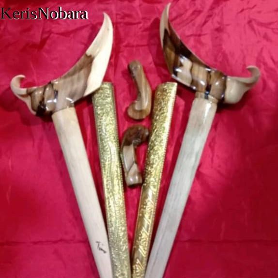 Warangka Warongko Keris Kayu Timoho Asli Model Solo Ladrang Alusan kNB6