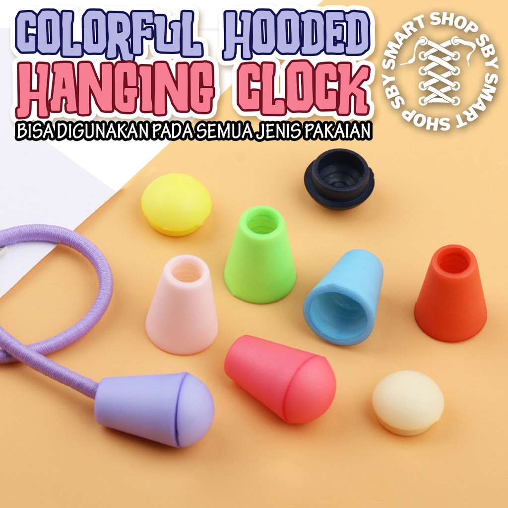 (TUTUP) Stopper Tutup Plastik Pengunci Ujung Tali Tas Sepatu Mantel Warna Aksesoris Jaket Jas Hujan