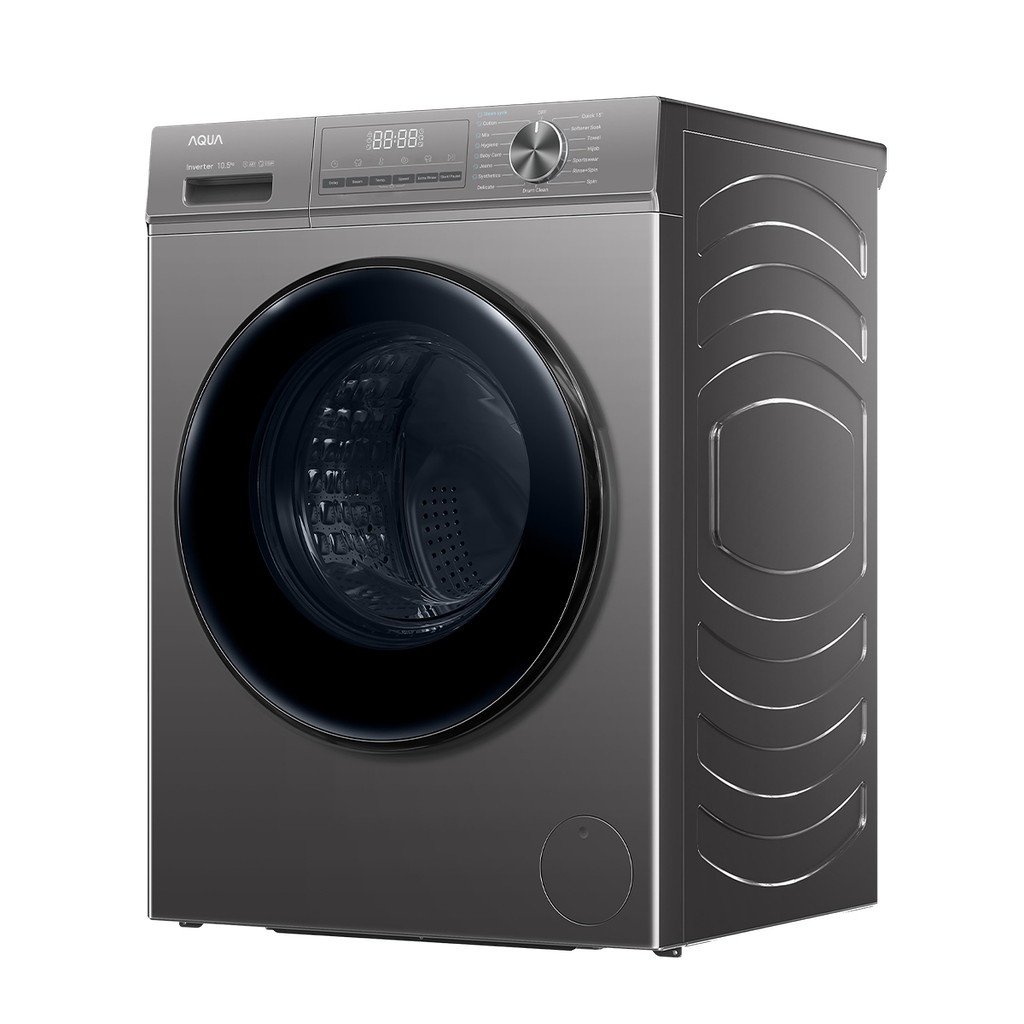 MESIN CUCI AQUA FQW105900QD MESIN CUCI FRONT LOADING 10.5 KG