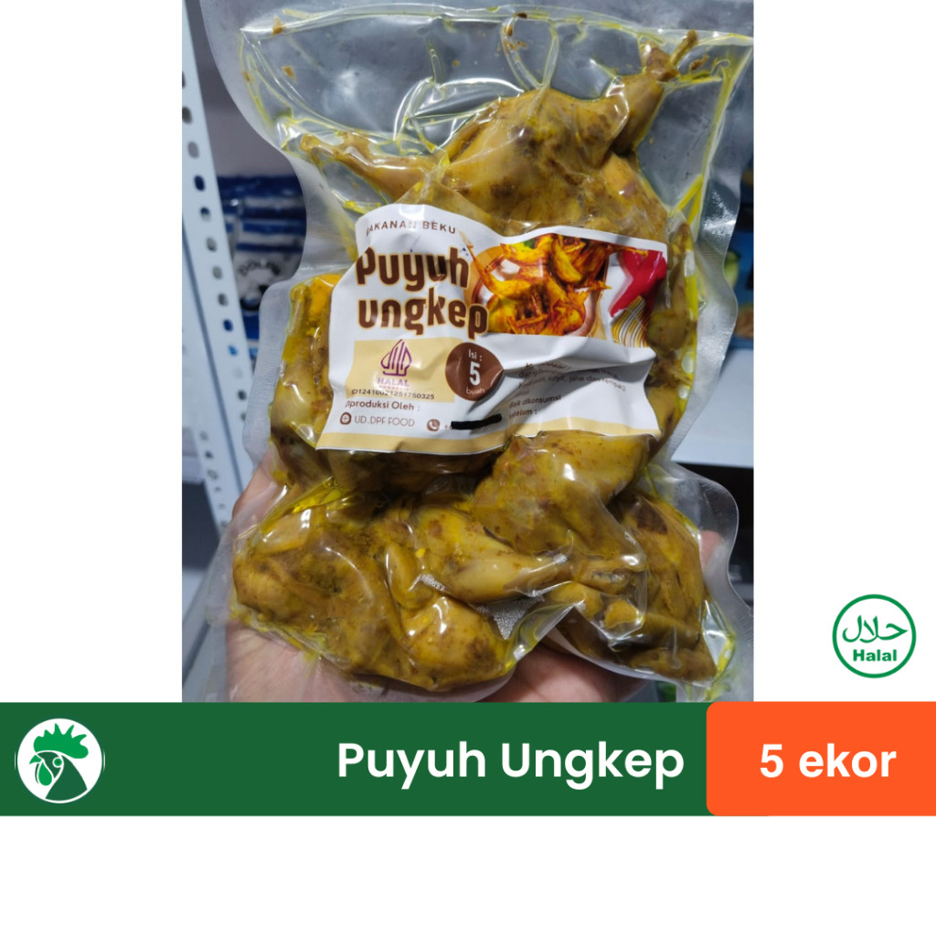 Burung Puyuh Ungkep Siap Goreng | Puyuh Ungkep | Burung Goreng
