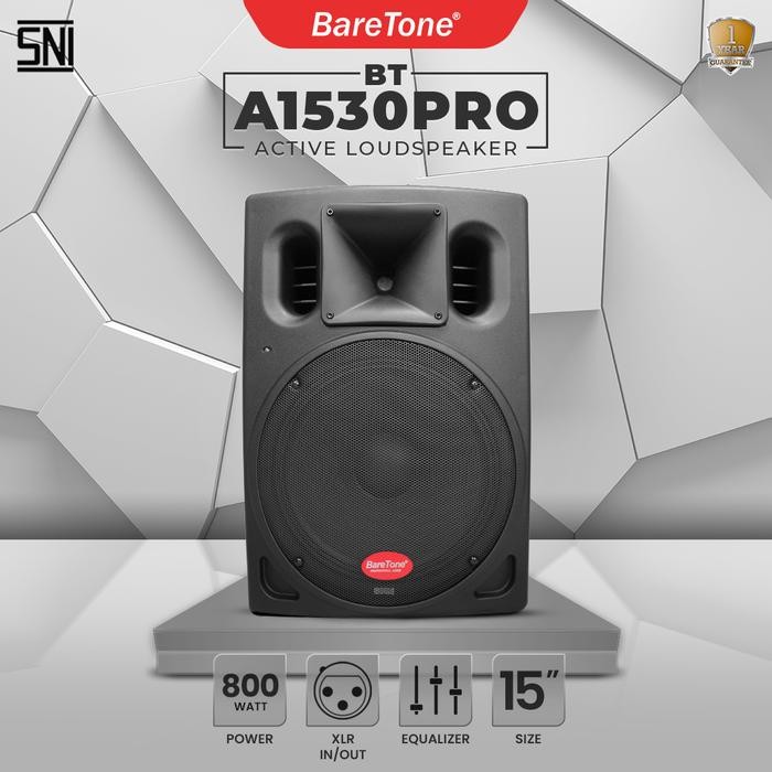 BareTone  Speaker Aktif BT-A1530PRO - 15 Inch - 15 Inch