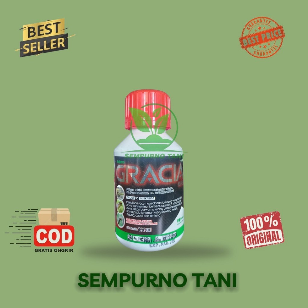 Insektisida GRACIA 103 EC 100 ML - BELI 2 GRATIS KAOS - PENGENDALI HAMA NUFARM