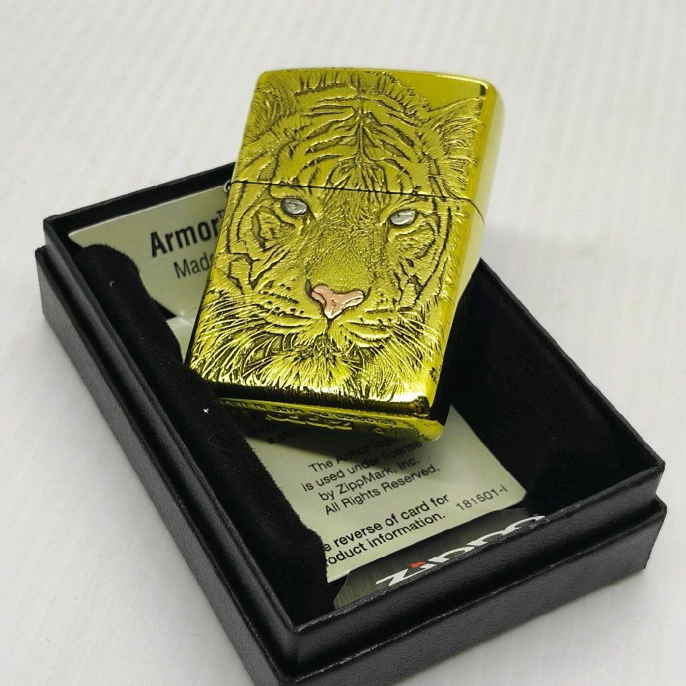 ZIPPO TIGER EMPEROR GOLD ORIGINAL