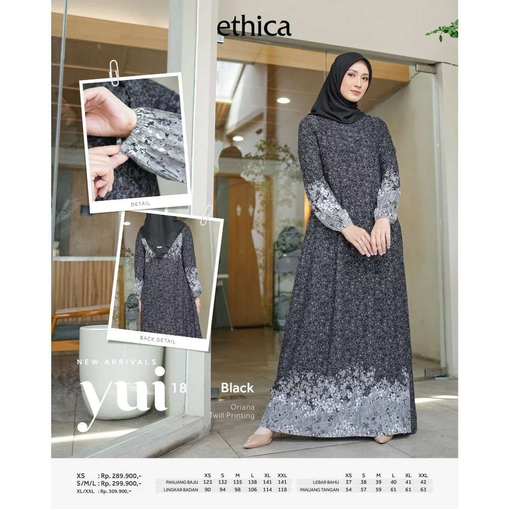 ETHICA GAMIS DEWASA YUI 18 BLACK