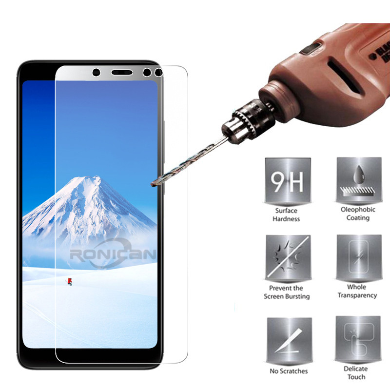 RONICAN Tempered Glass for Xiaomi Redmi Note 5 Screen Protector 9H 2.5D Phone Protective Glass for X