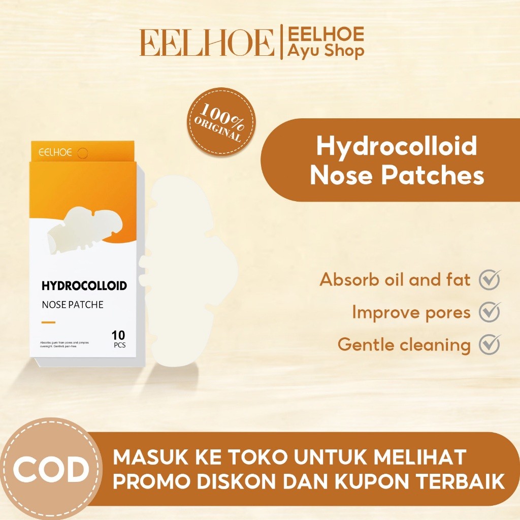 EELHOE masker komedo hidung 10pcs pengangkat komedo remover untuk komedo hidung