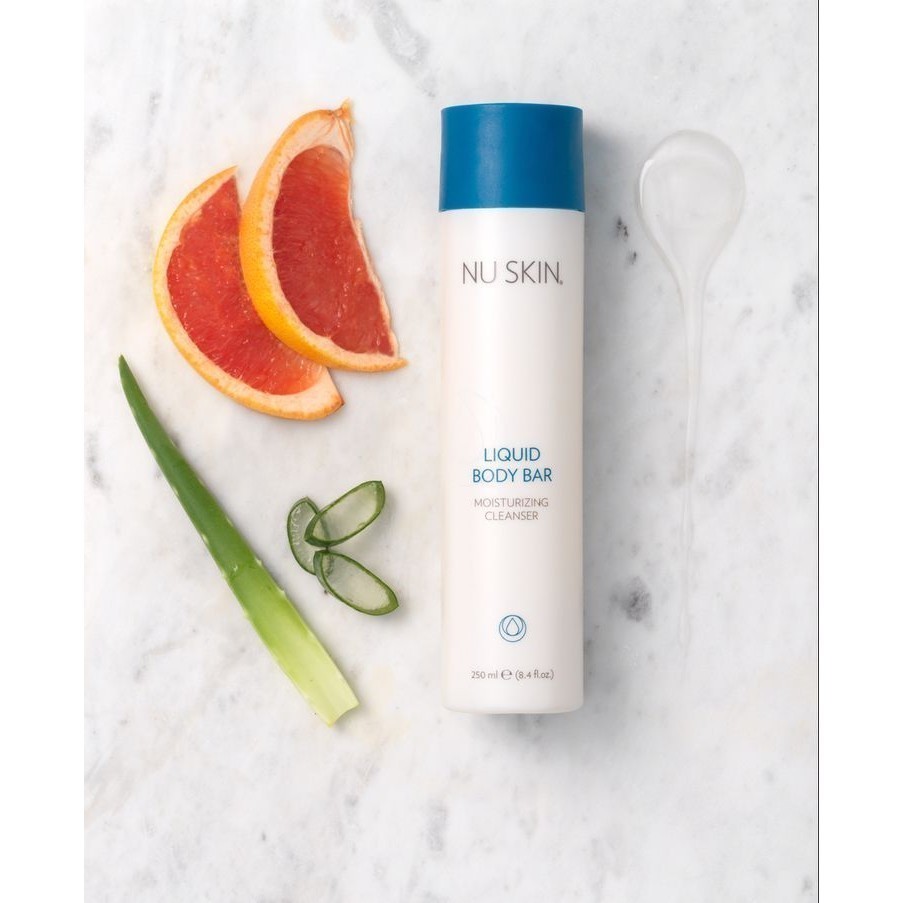 Lunaglow Sabun Tubuh Cair NUS SKin Liquid Body Bar - 250 ml Original Nu Skin Perawatan, Kecantikan d