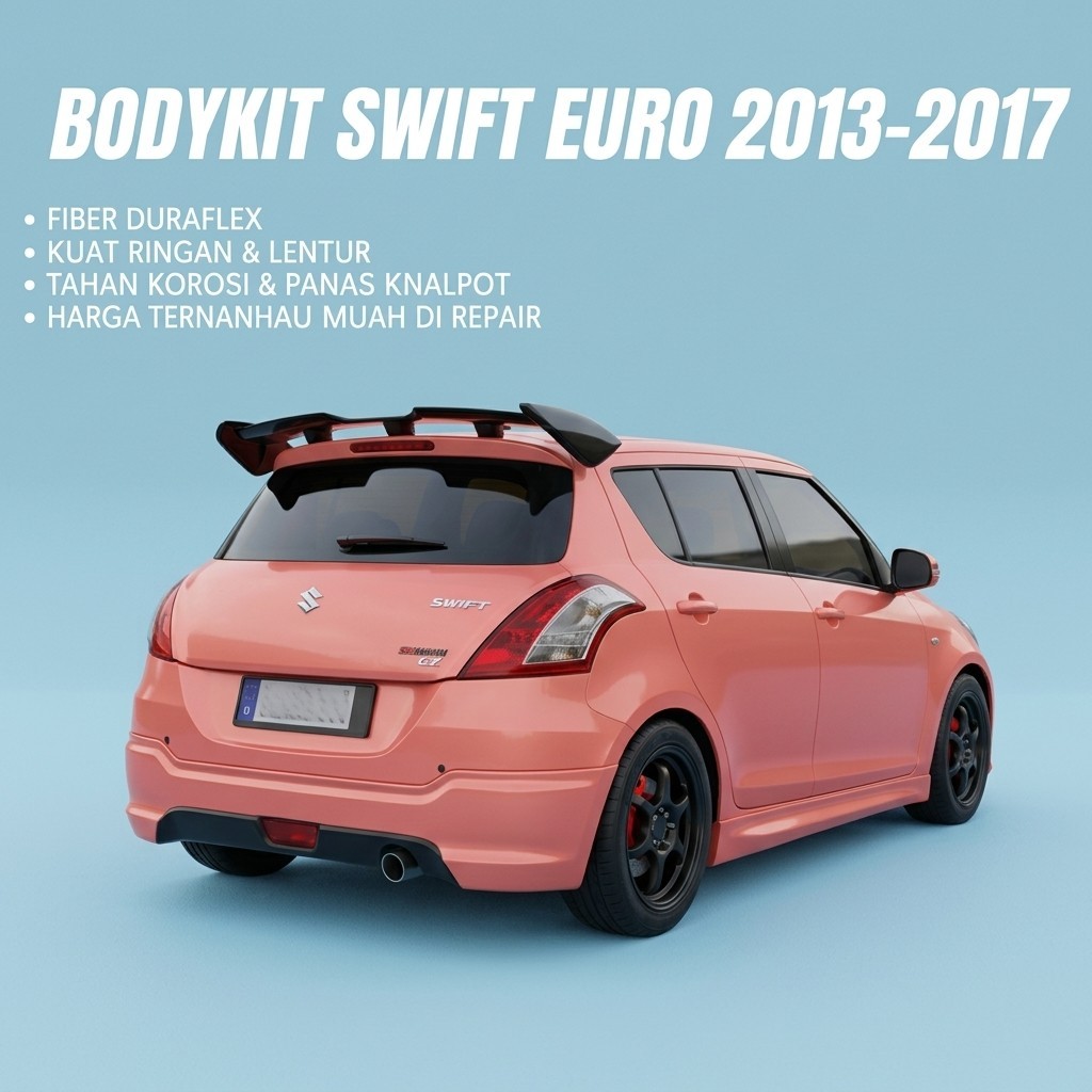 bodykit swift 2013-2017 body kit all new swift euro 2013-2017