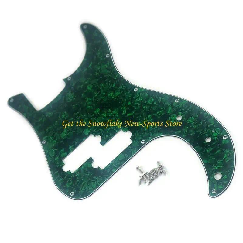 E56D 11 Hole  Bass Pickguard Electric Bass Scratch Plate Bass Pickguard