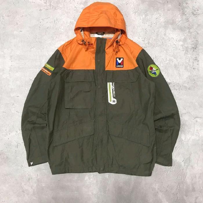 jaket outdoor LIMITED by MILLET hiking kasual bagus size L