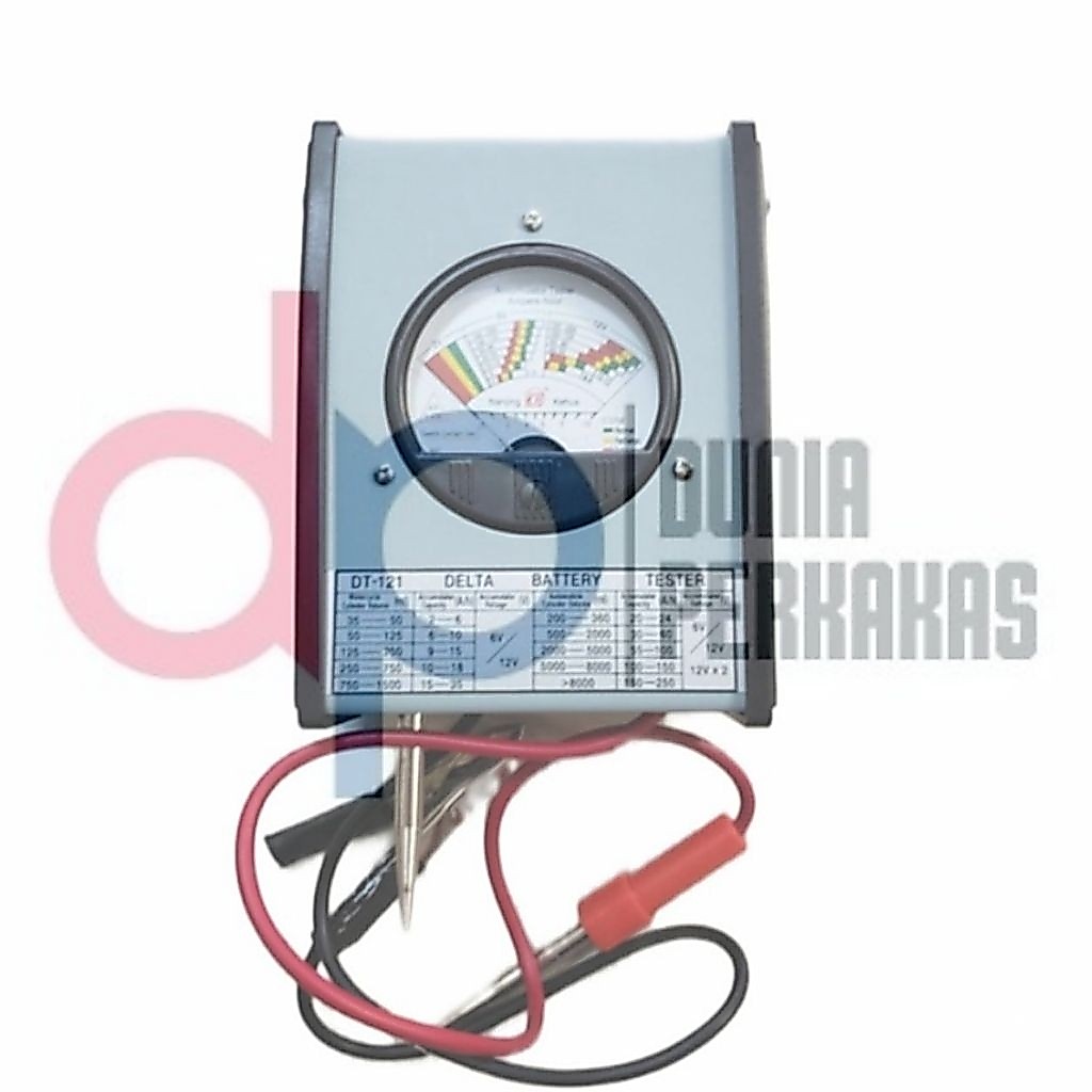 Battery Tester DELTA BT 121A Alat Tes Aki Kapasitas Model BT 121 A untuk Ukur Kapasitas Aki