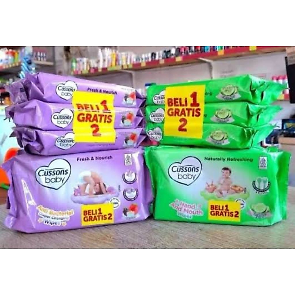 Cussons Baby Tissue Basah Beli 1 Gratis 2