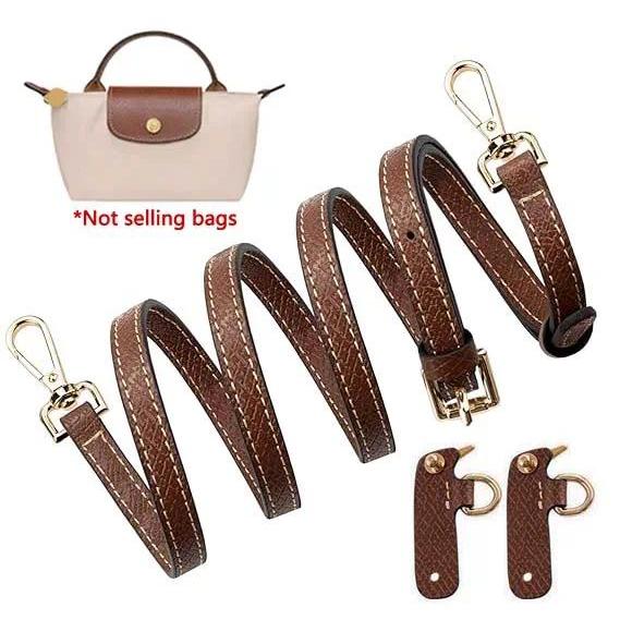 Mini Bags Leather Shoulder Strap Fit For Longchamp Mini Pouch Adjustable Crossbody Small Bag Accesso