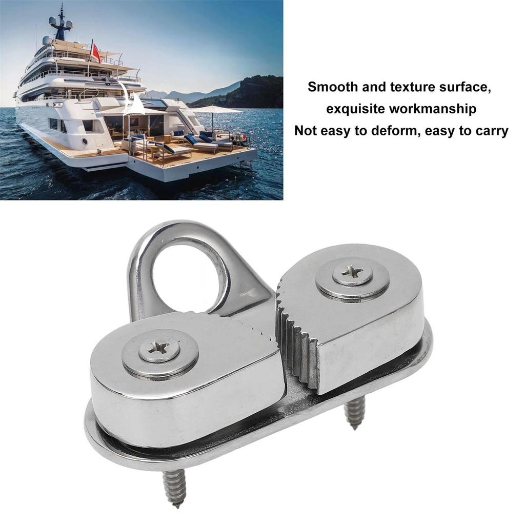Fairlead Stainless Steel Cam Cleat 316 Stainless Steel Cam Cleat Rustproof Fairlead Leading Ring Fit