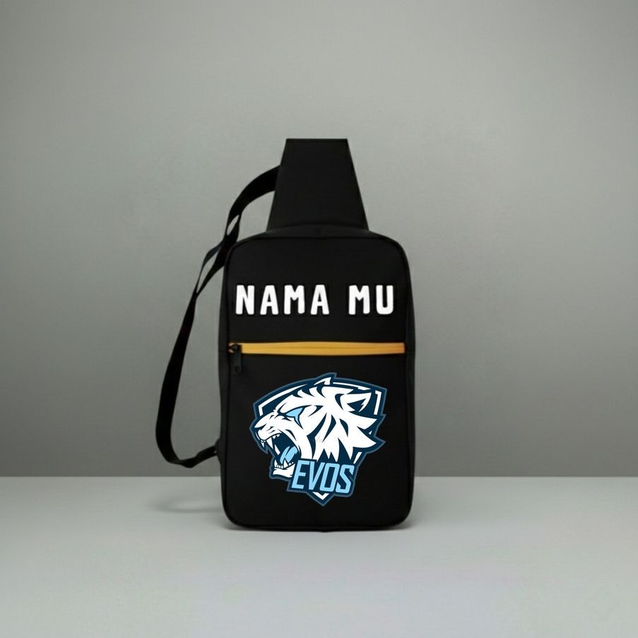 Waistbag Anak Tas Pinggang Dada Karakter Game Free Fire FF Mobile Legends ML Evos Gaming Gamers Mura