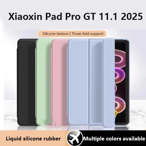 LENOVO XIAOXIN PAD PRO GT / LENOVO YOGA TAB 11.1 INCH TRI FOLD CASE PROTECTIVE FUNDA COVER PU LEATHE