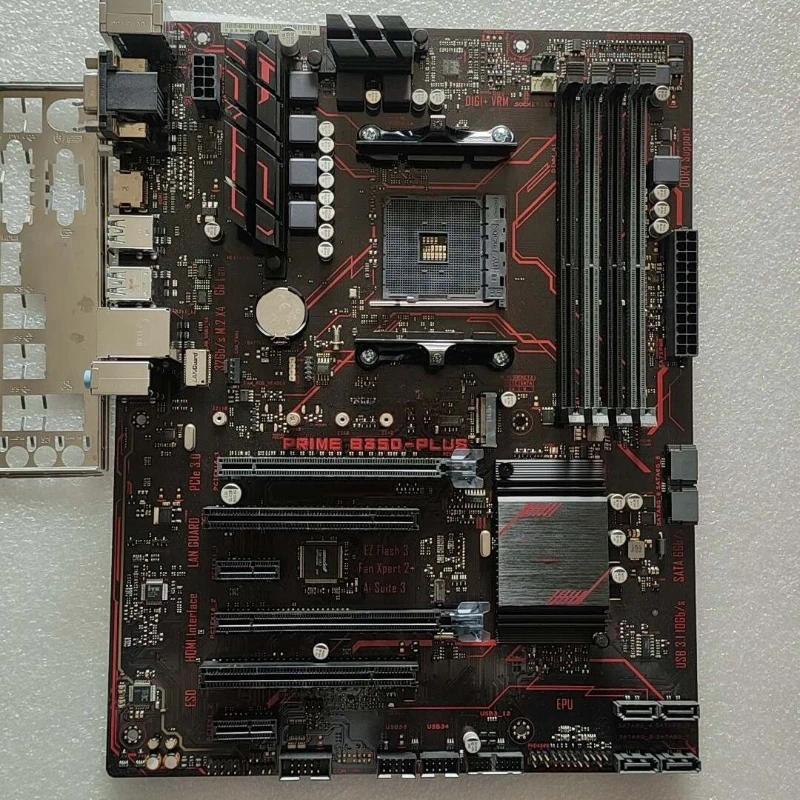 used for ASUS PRIME B350-PLUS AM4 AMD B350 ATX Motherboard DDR4 M.2 HDMI Ryzen 1-5G