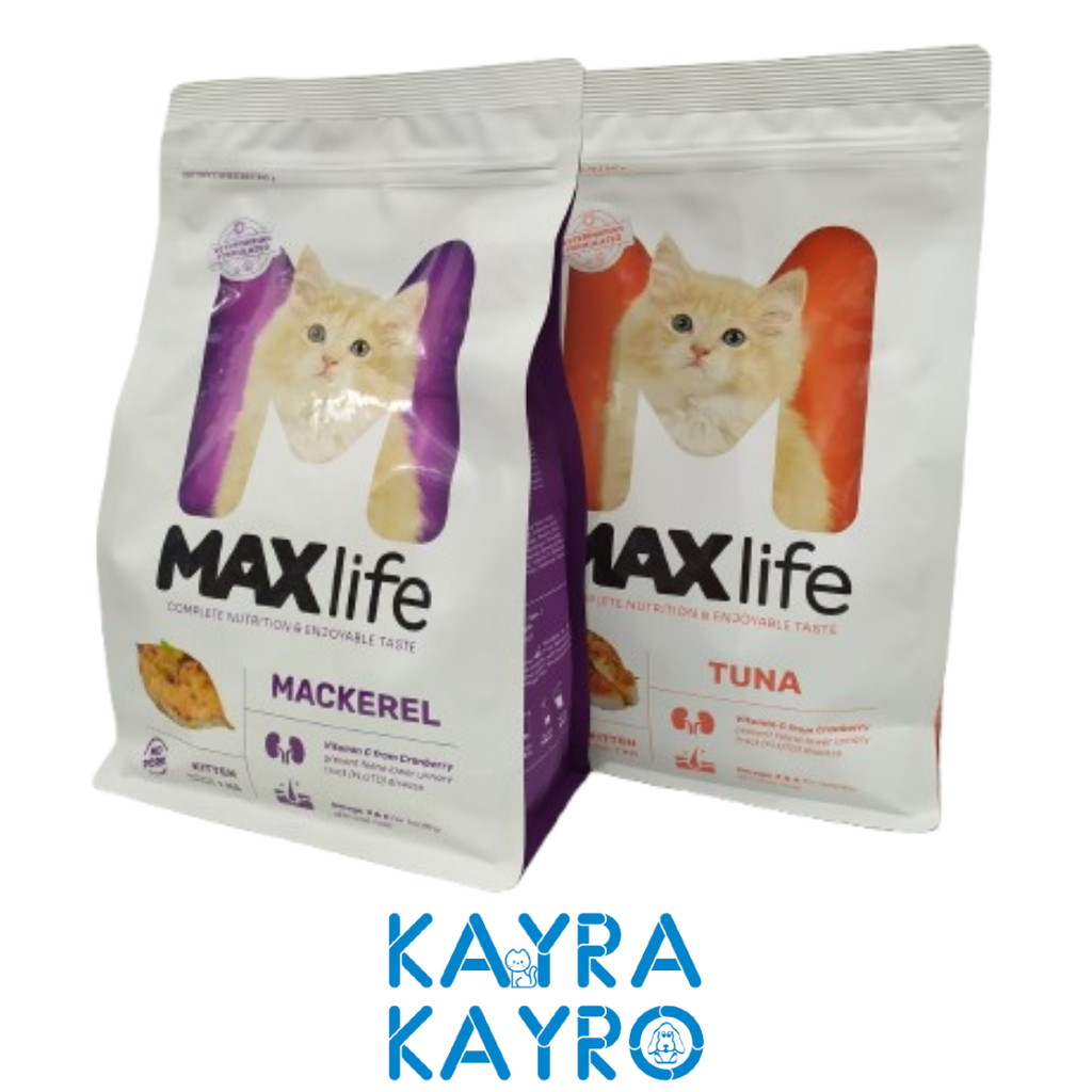 MaxLife Kitten Cat 1 kg - Makanan Anak Kucing