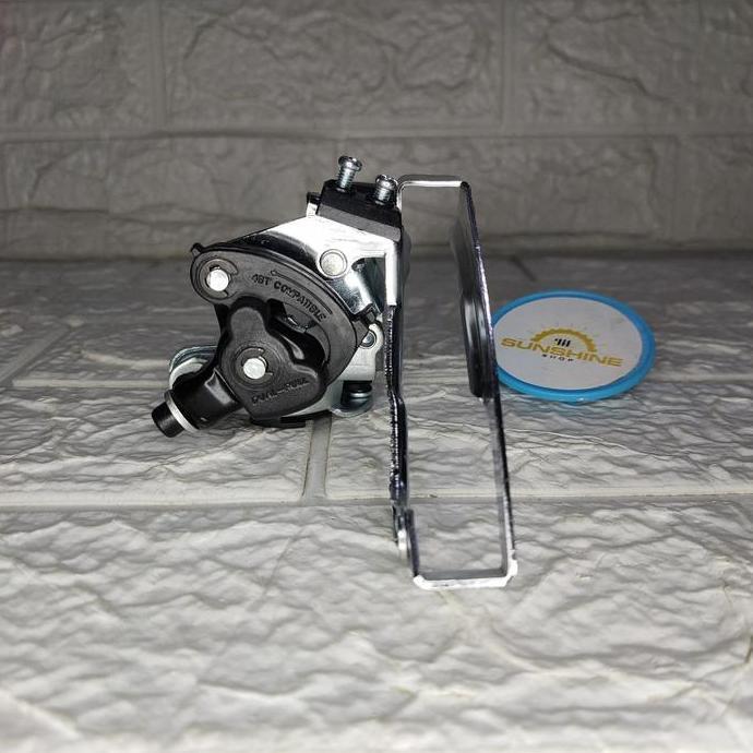 FD Crank 3 Speed OXO Dual Pull Tarikan Atas Bawah Max Chainring 48T