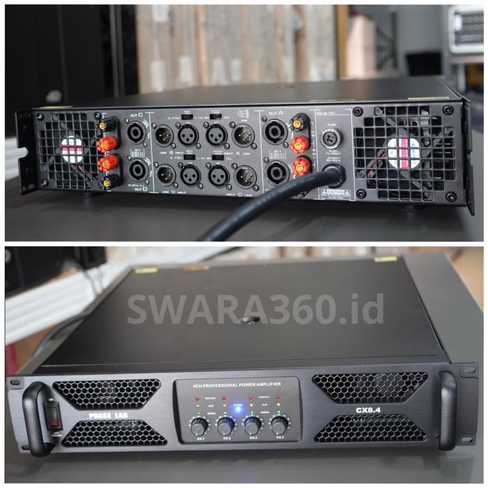 POWER AMPLIFIER PHASELAB CX8.4 CX10.4 CX14.4 4channel - CX8.4