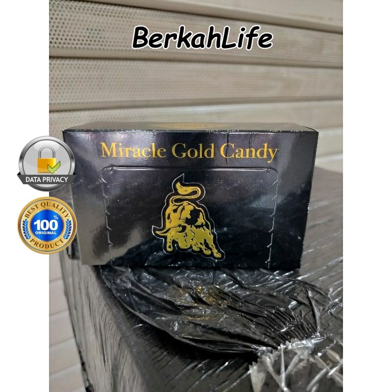 Privasii Terjaga Permen Kesehatan Buat Pria Energi & Stamina Permen Miracle Gold Candy Original Harg