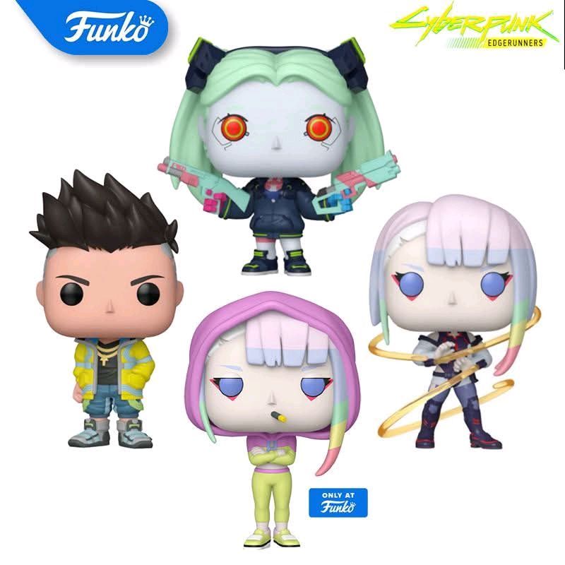 ORIGINAL Funko Pop Cyberpunk Edgerunners David Martinez Lucy Rebecca