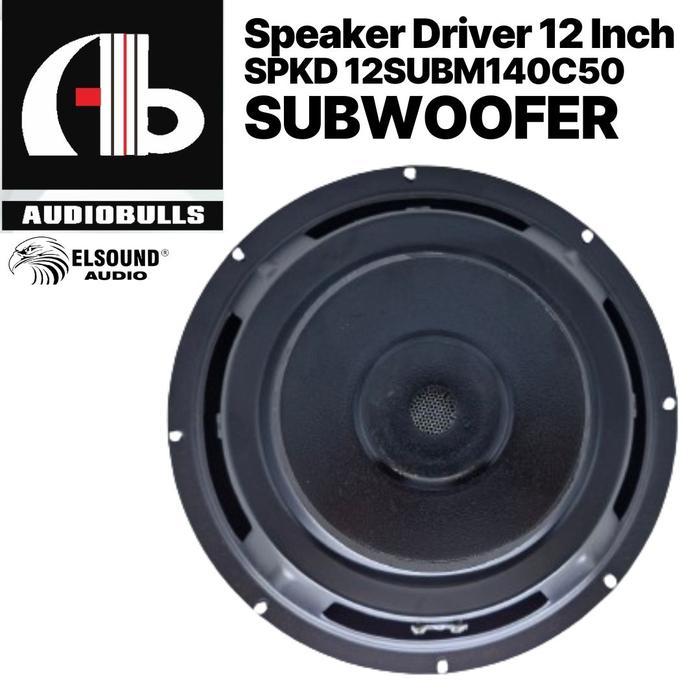 Speaker Driver 12 Inch Elsound SUBWOOFER - SPKD 12SUBM140C50