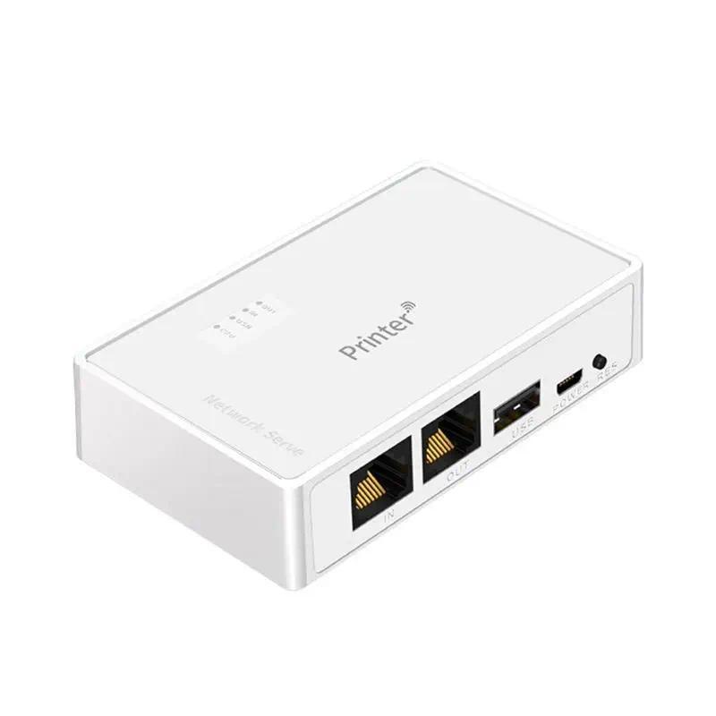 USB Wireless Network Printer Server USB Device Sharer RJ45 Print Server Computer Print Sharing
