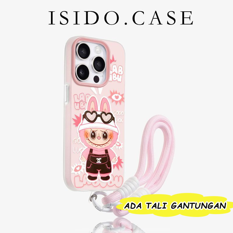 Stylish Topi Tipis 2-In-1 Case Iphone 17 Pro Max 13 11 15 14 12 Pro 16 Pro Max 16 Plus Case