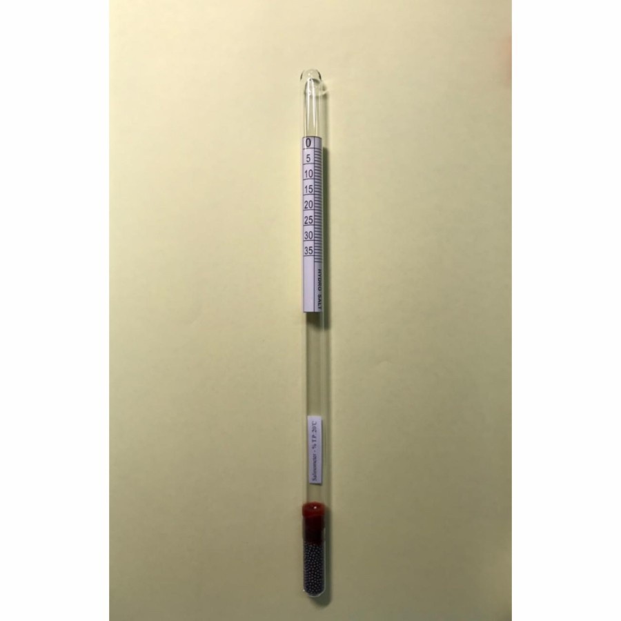 Hydrometer Garam / Salinometer / Baume 0-35     Berkualitas