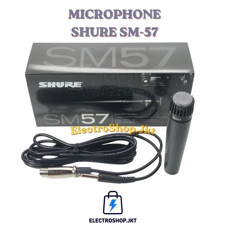 MIC KABEL SH SM57 ,MICROPHONE KABEL SH SM 57 ,MIC SH SM57 , SM57 ,MIC INSTRUMENT SH SM57