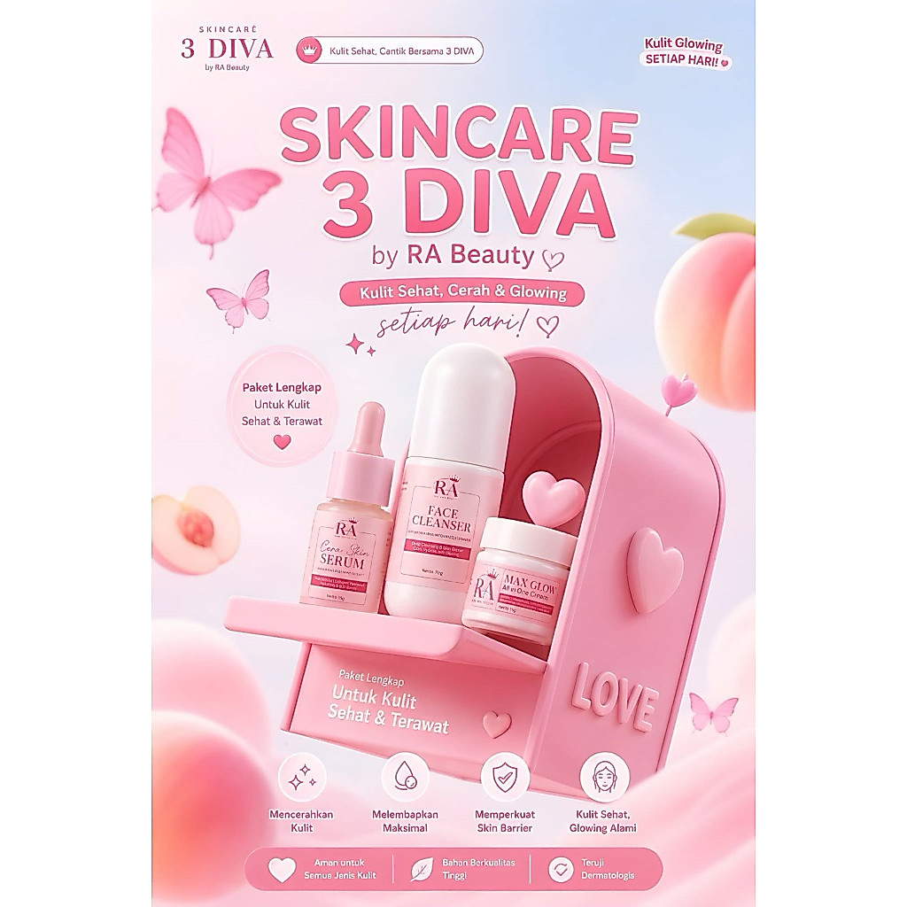 skincare 3DIVA RATU ARAB
