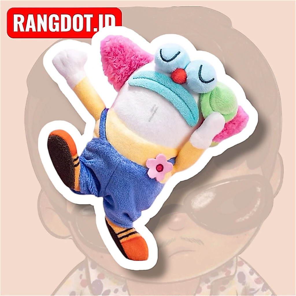Secret Residents of Bikini Bottom - Whimsical Plush Part 2 Pendant Gantungan Tas - Clown