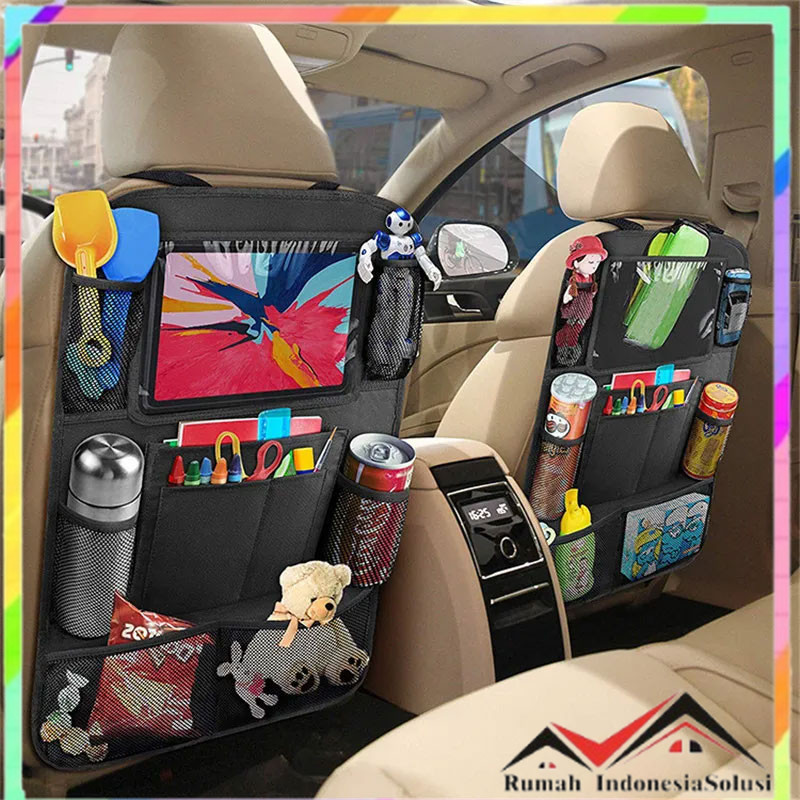 

- KzeR Tas Gantung Kursi Belakang Mobil Car Backseat Organizer 42x60cm - Kz031 -